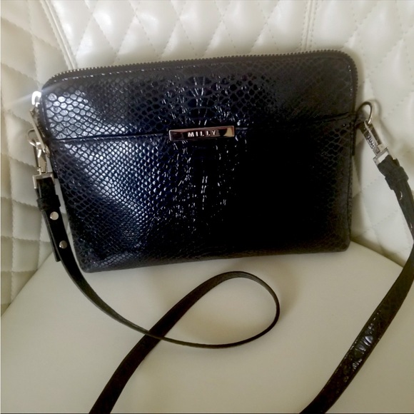 Black MILLY Crossbody Bag — Like New - Picture 1 of 6
